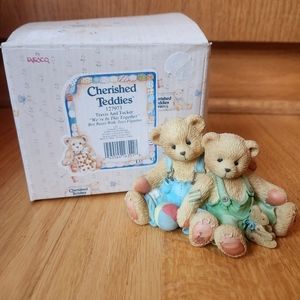 Cherished Teddies "Travis and Tucker"